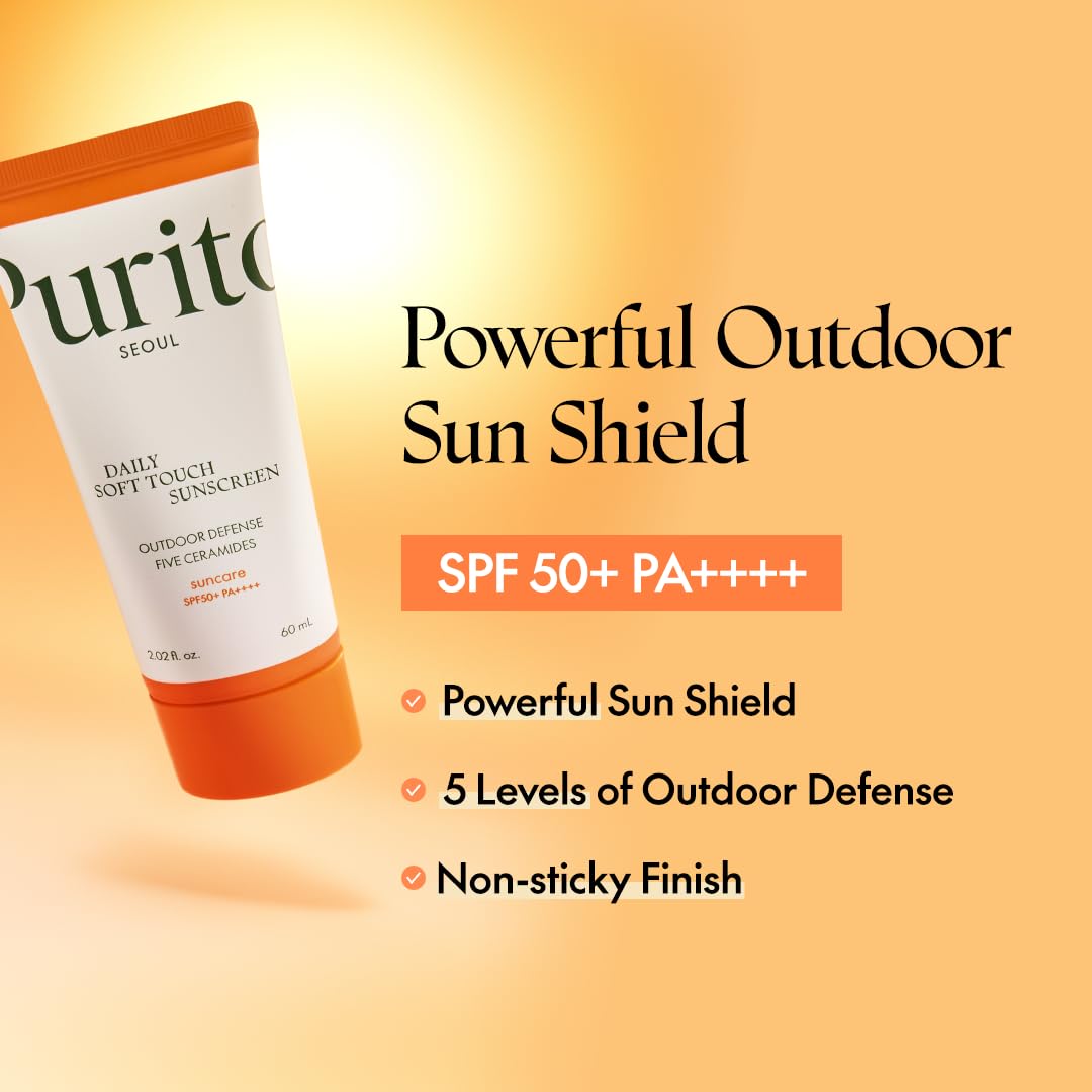 קרם הגנה Daily Soft Touch SPF50+ PA++++