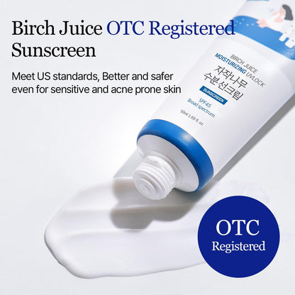 קרם הגנה Birch Juice UV Lock SPF45