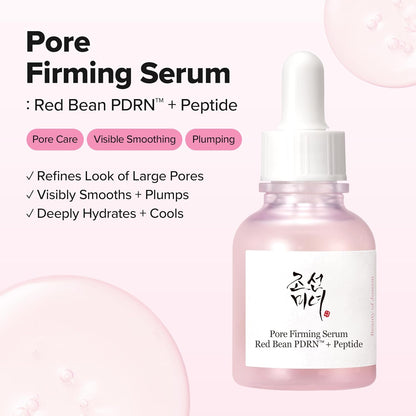 סרום Red Bean PDRN + Peptide למראה נקבוביות