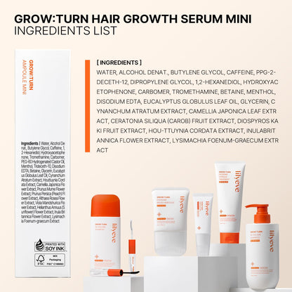 אמפולת מברשת לקרקפת Grow Turn Exosome