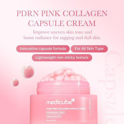קרם קפסולות PDRN Pink Collagen