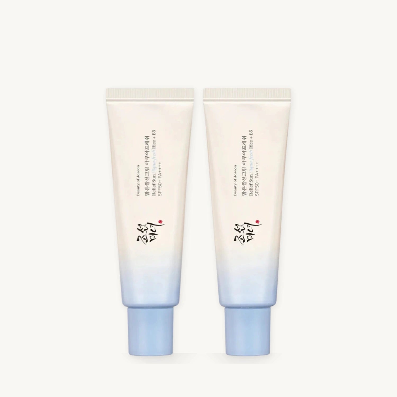 זוג קרמי הגנה Relief Sun Aqua-Fresh Rice + B5 SPF50+ PA++++ של Beauty of Joseon