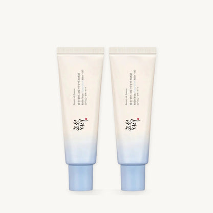 זוג קרמי הגנה Relief Sun Aqua-Fresh Rice + B5 SPF50+ PA++++ של Beauty of Joseon