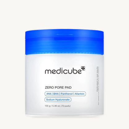 פדי טונר Zero Pore Pad 2.0 של medicube